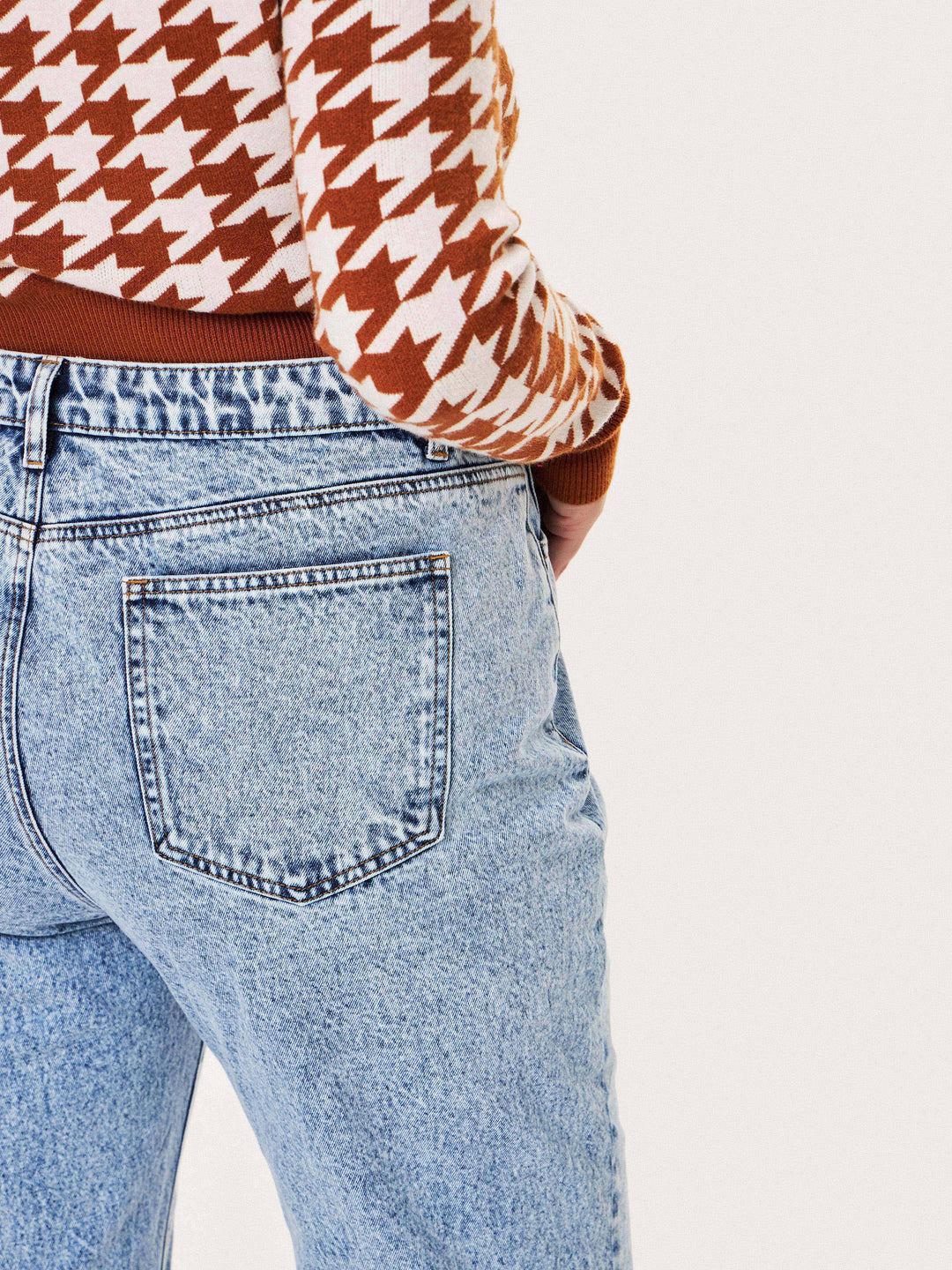 Curve & Plus Denim Ripped Flares