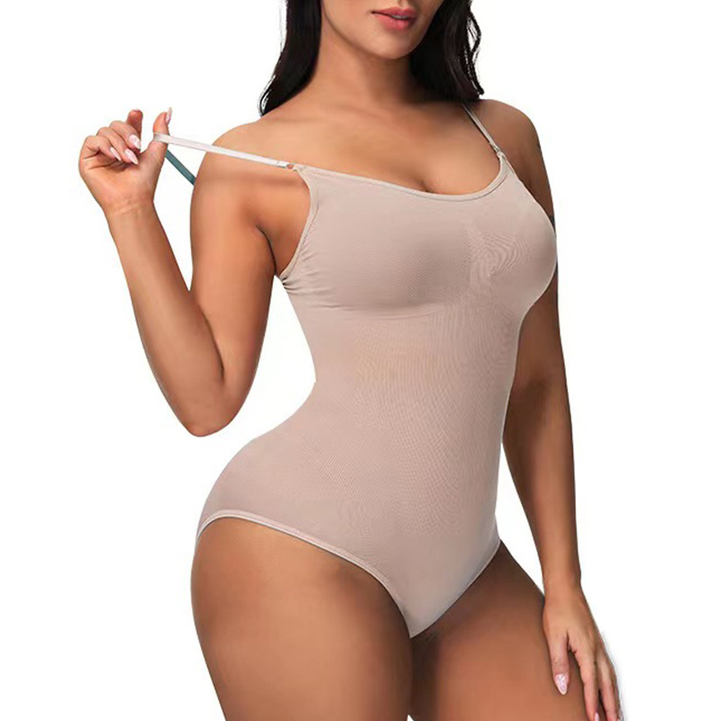 Bodysuit for Women Tummy Control Shapewear Seamless Sculpting Thong 