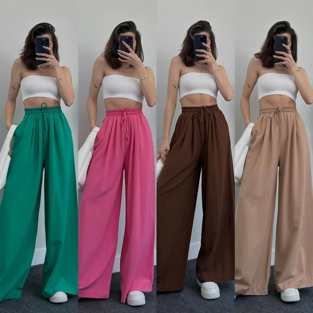 LINEN TROUSERS