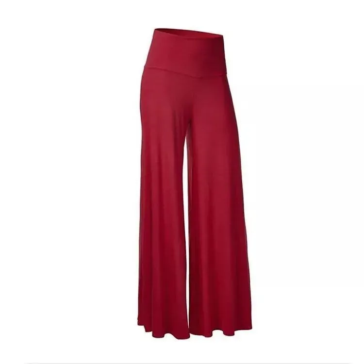 HIGH WAIST YOGA PANTS BOOTCUT FLARE LEG TUMMY CONTROL 4 WAY STRETCH QU