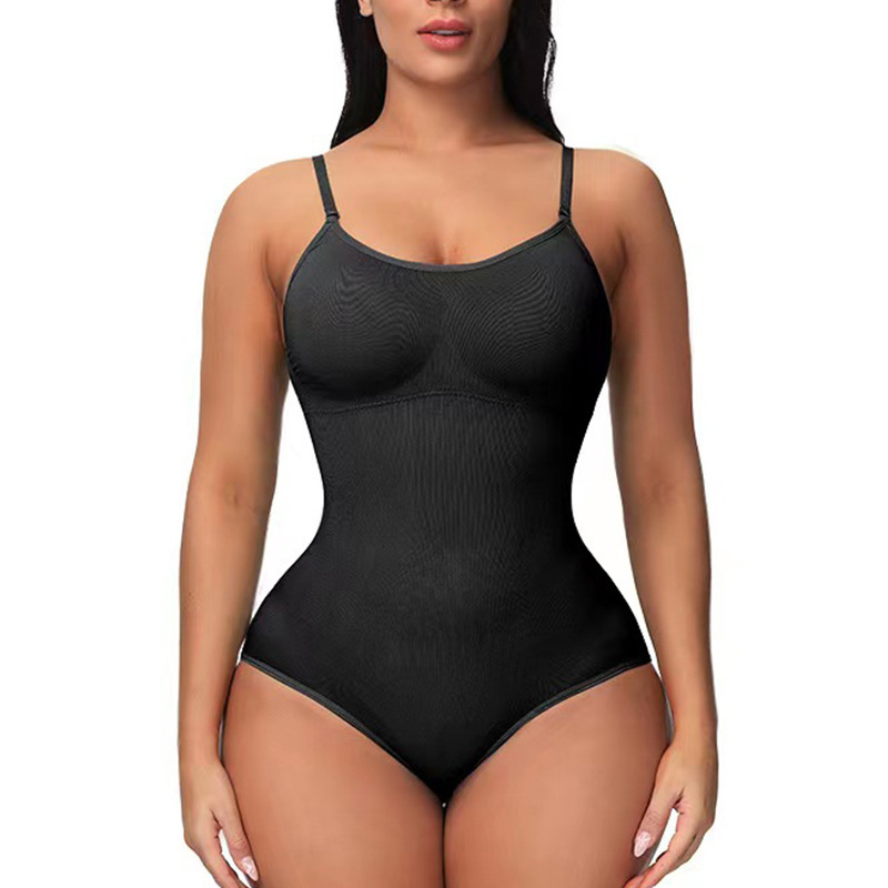 Bodysuit for Women Tummy Control Shapewear Seamless Sculpting Thong 