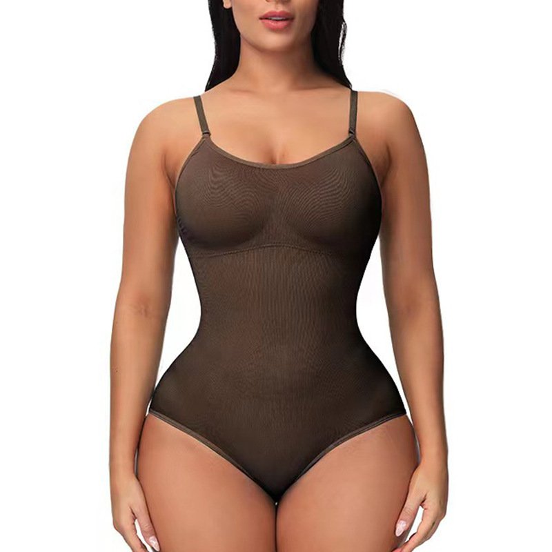 Bodysuit for Women Tummy Control Shapewear Seamless Sculpting Thong 