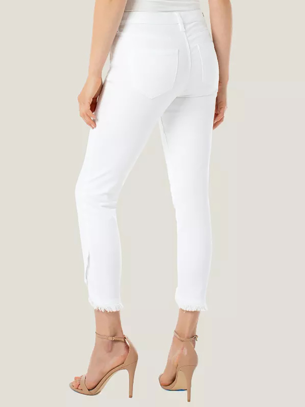 Abby Crop Front Scallop Hem 
