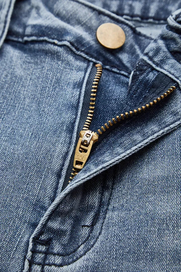 Midiross Vintage Ripped Flare Jeans