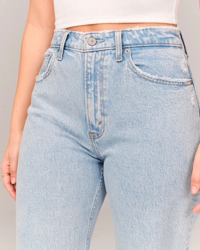 CURVE LOVE HIGH RISE 90S RELAXED JEAN(BUY 2 FREE SHIPPING)