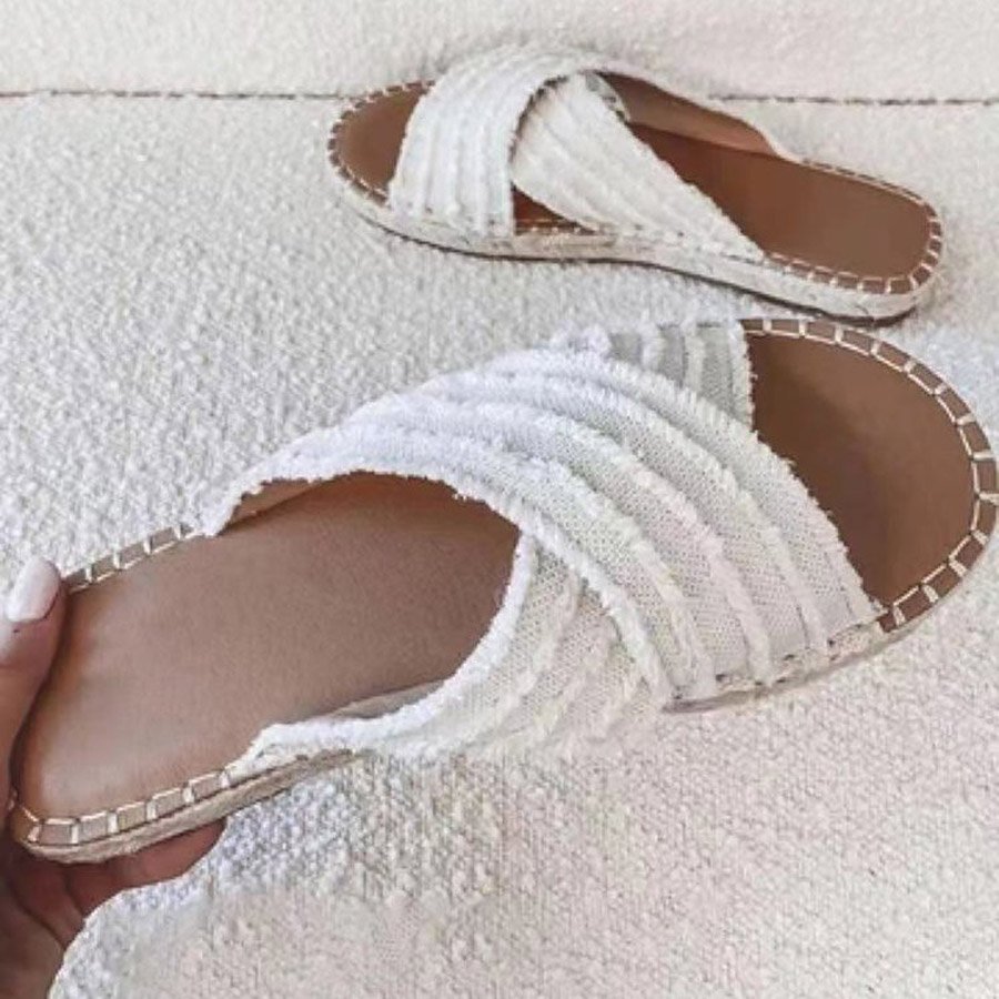 Women's Vacation Cross Slippers