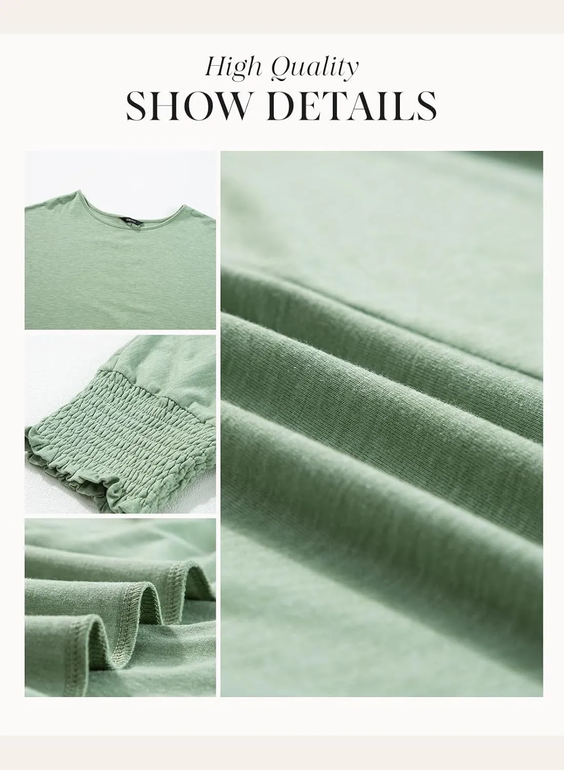 🔥🔥🔥🔥Limited time sale-2024 Fall Tops 3/4 Sleeve T-Shirts Cute Crewneck Tees Blouses