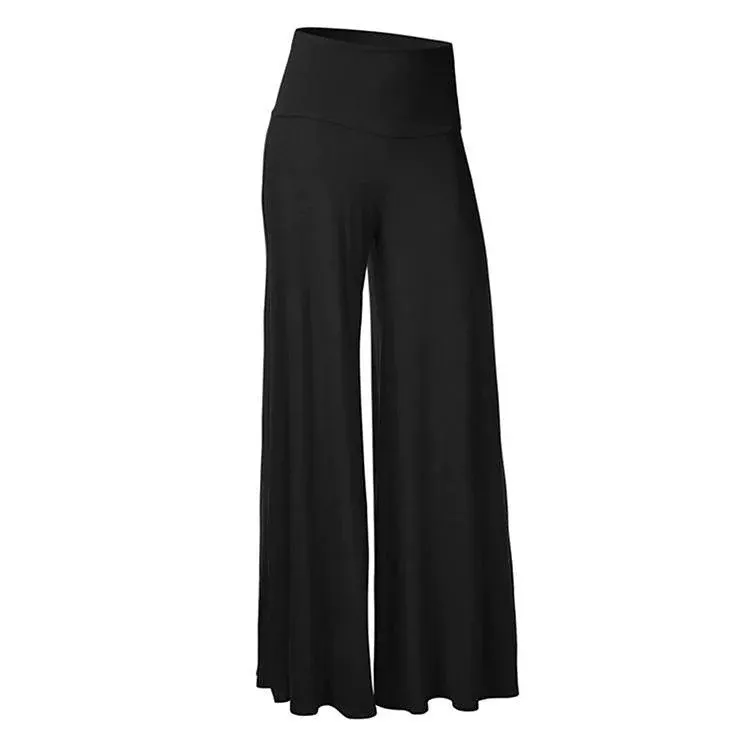 HIGH WAIST YOGA PANTS BOOTCUT FLARE LEG TUMMY CONTROL 4 WAY STRETCH QU