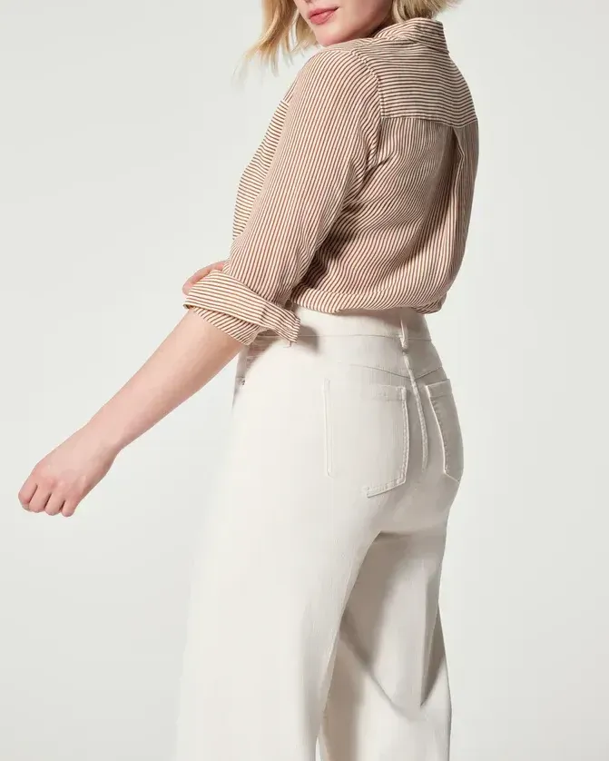 SEAMED FRONT WIDE LEG JEANS (BUY 2 FREE SHIPPING)