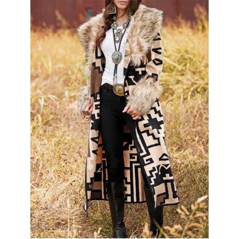 Ladies Western Printed Jacket