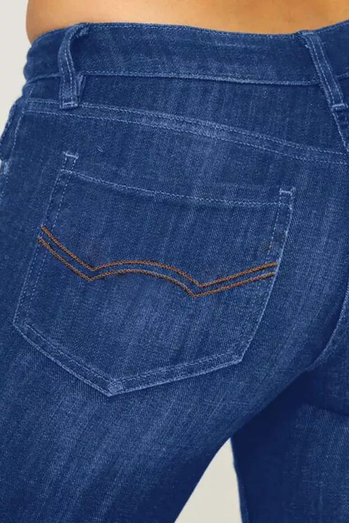 Midiross Vintage Mid Waist Flare Jeans