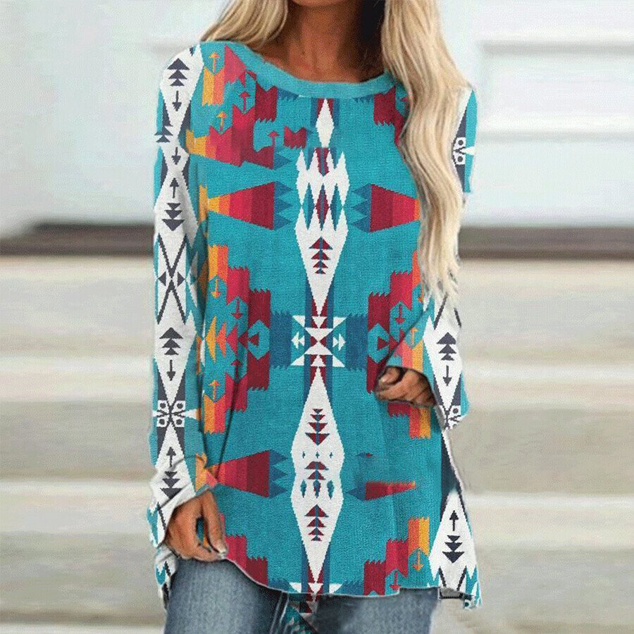 Western Ethnic Mid-Length Coat