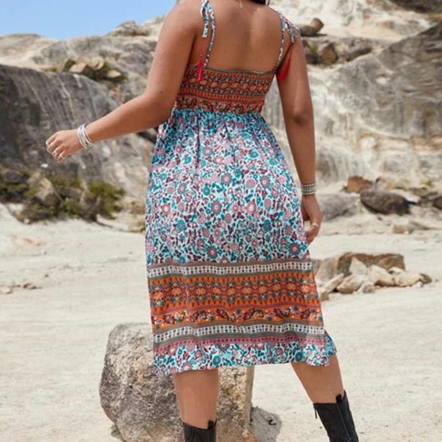 Ladies Western Style Casual Dress