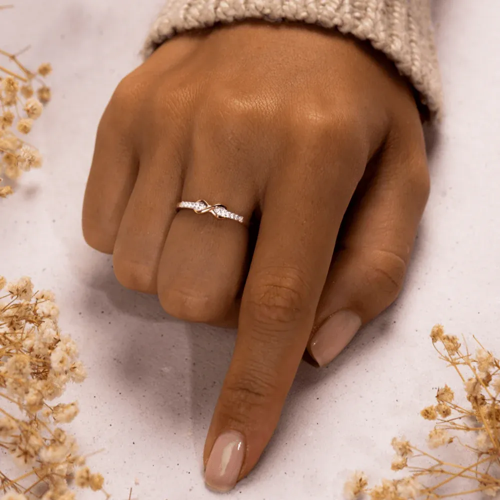🔥🔥🔥🔥To My Granddaughter "Forever Linked Together" Ring