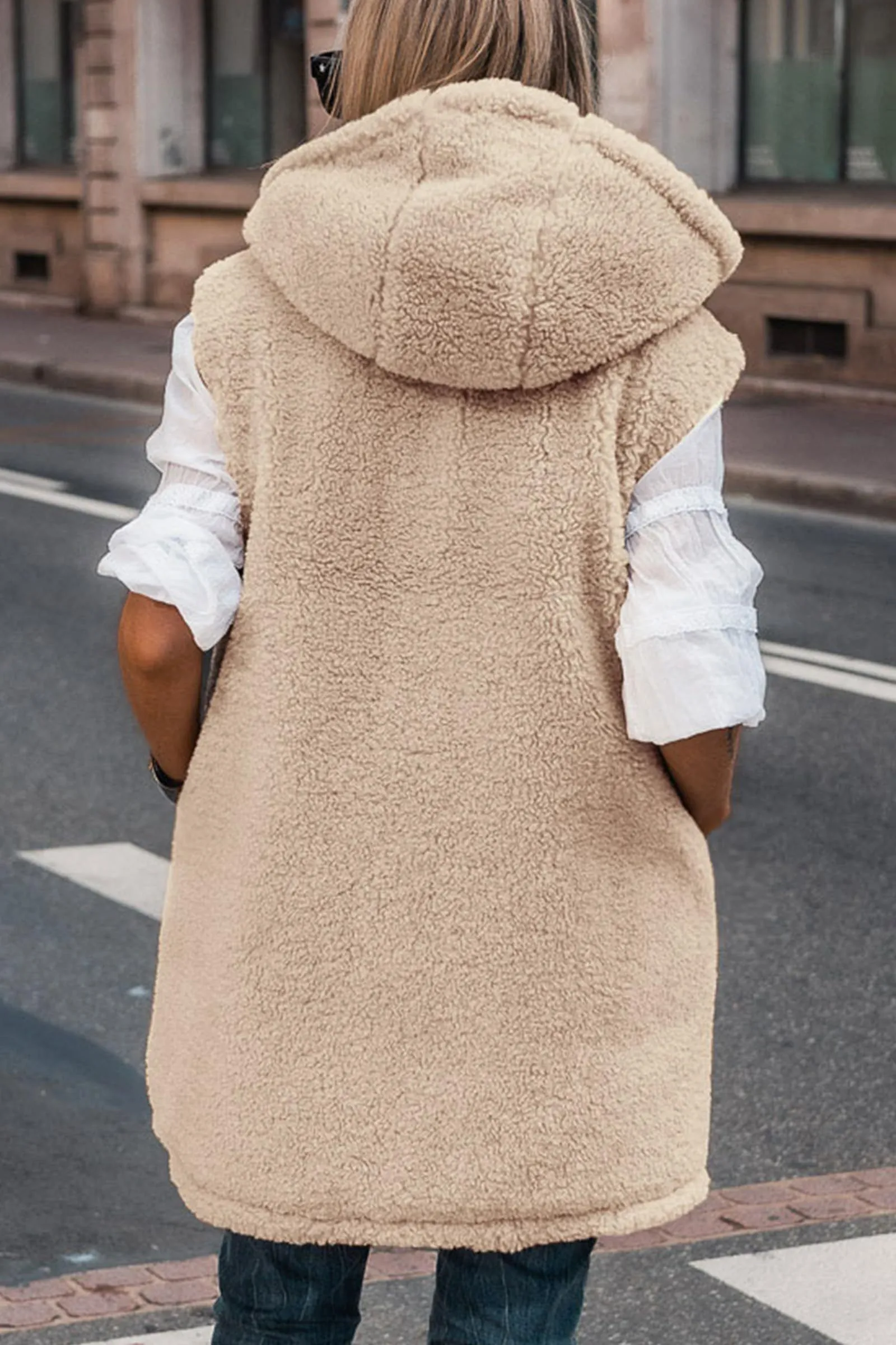 🔥🔥🔥🔥Women's Reversible Fleece Hooded Vests