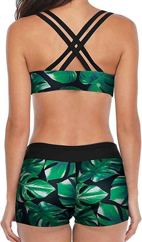 Women's 3-piece sports swimsuit（BUY 2 FREE SHIPPING)