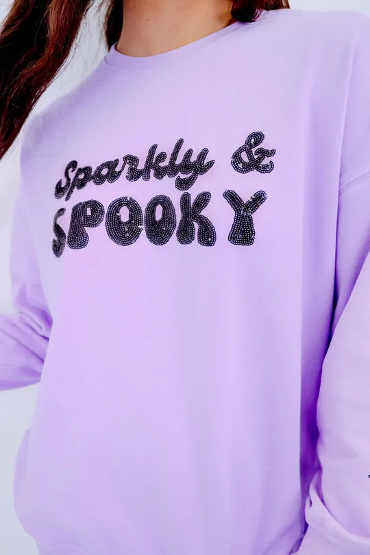 🔥🔥🔥🔥Women's Sparkly & Spooky Sequin Sweatshirt (Buy 2 Free Shipping)