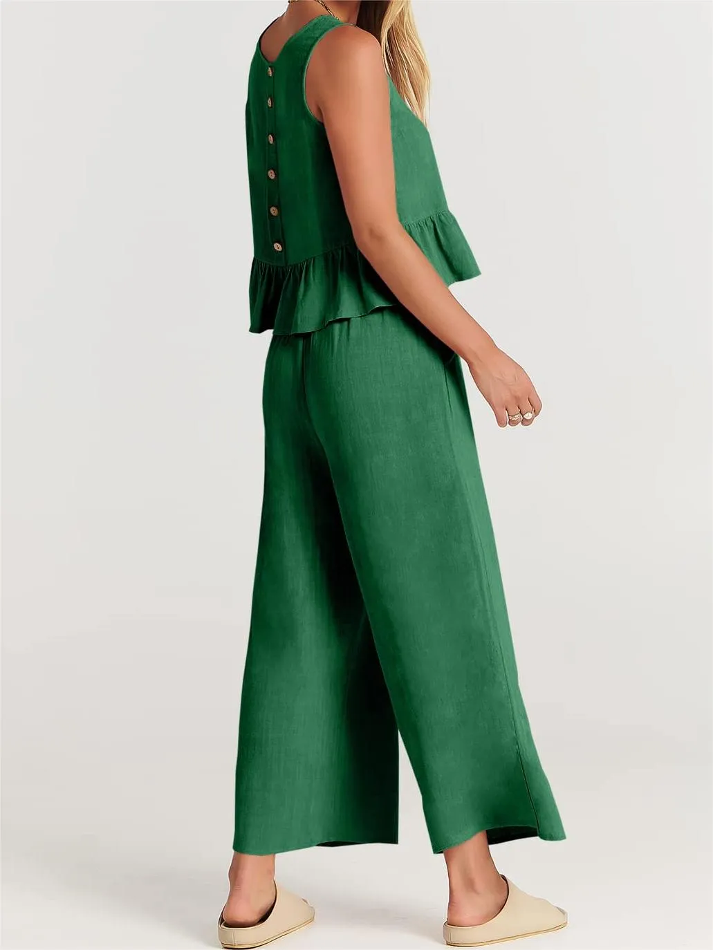 2023 WOMEN'S CASUAL 2 PIECE OUTFIT WITH POCKETS