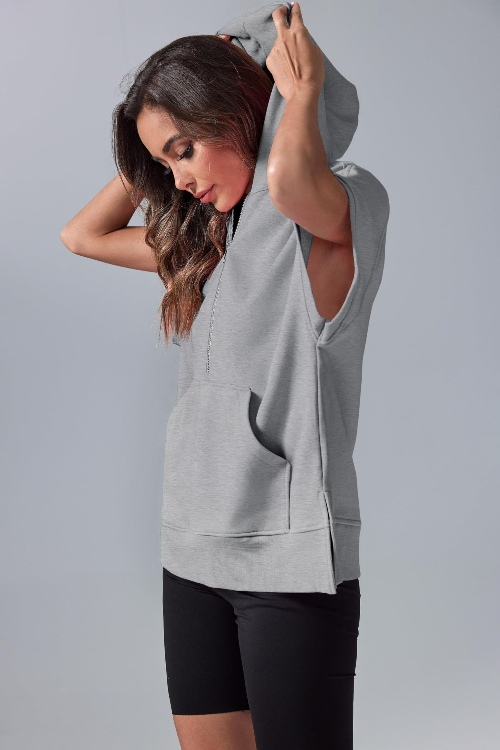 ✨✨✨2024 NEW WOMEN'S OVERSIZED HALF ZIP HOODIES