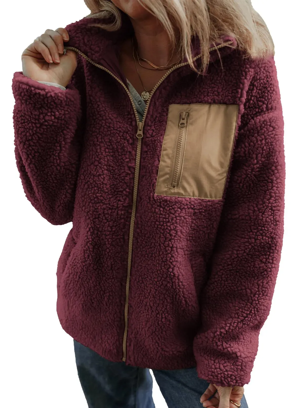🔥🔥🔥🔥Women's Winter Full Zipper Fleece Jackets