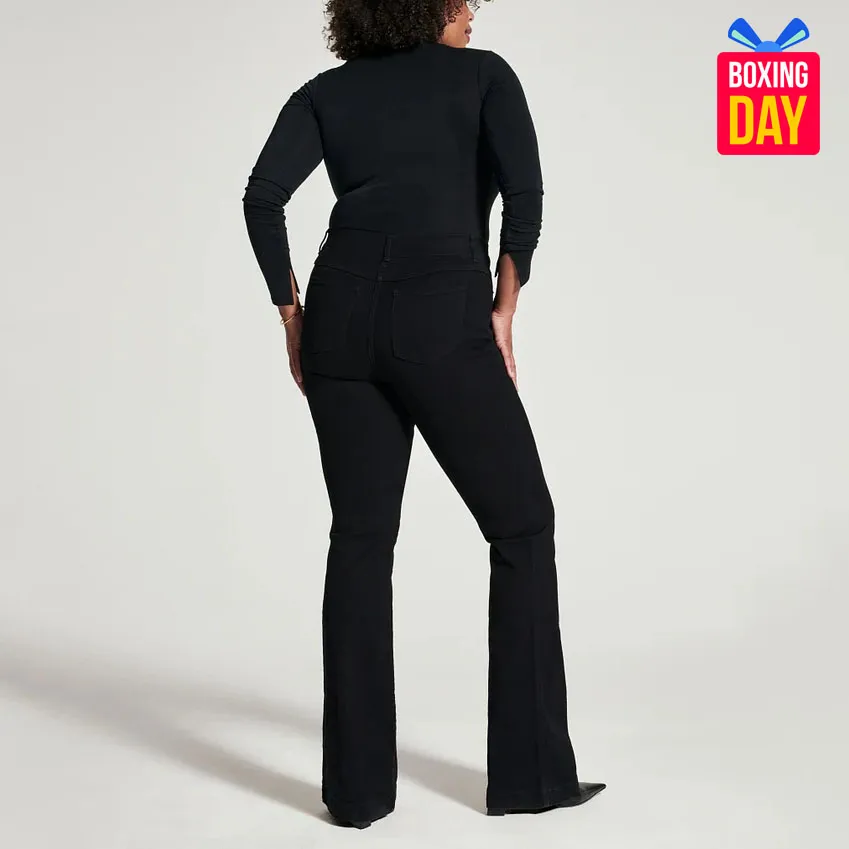 FITTED VINTAGE FLARED JEANS