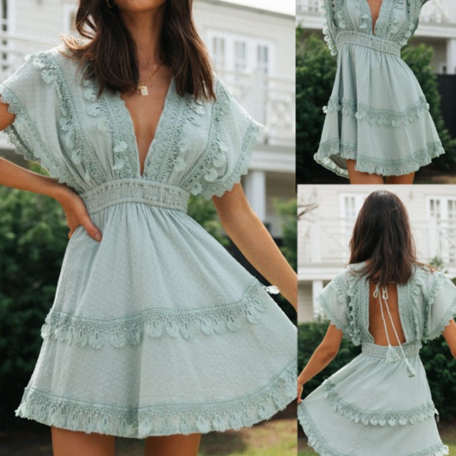 Ladies Fashion Floral Mini Skirt