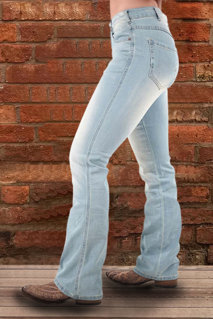 Midiross Mid Rise Micro Stretch Jeans