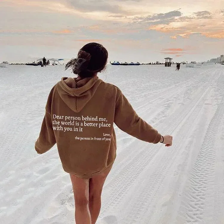 2023 'DEAR PERSON BEHIND ME' SWEATSHIRT