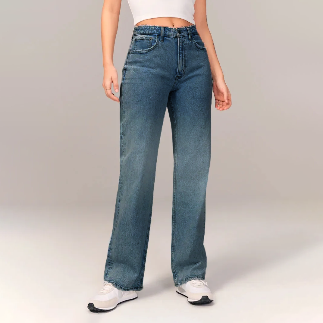 HOT SALE - WIDE LEG PLUS SIZE JEANS