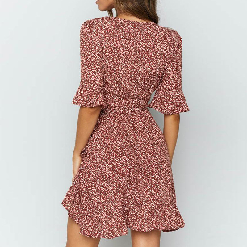 Ladies Fashion Floral Dress