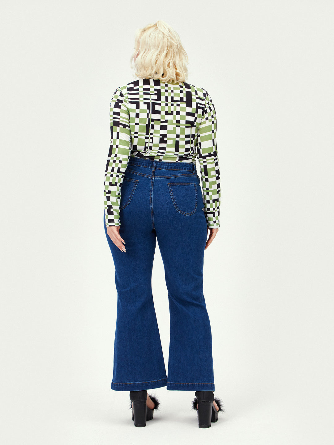 Curve & Plus Denim Flares