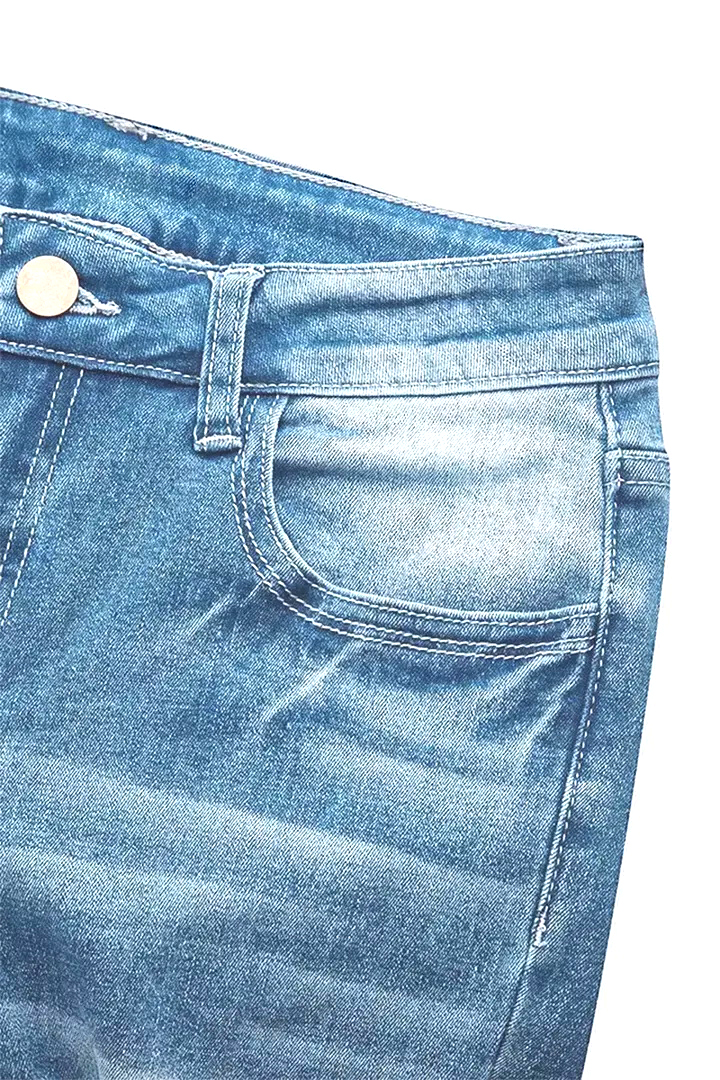 Midiross Vintage Ripped Low Waist Jeans