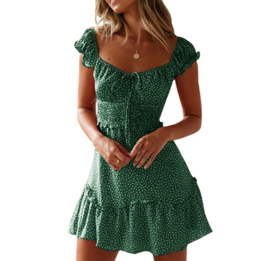Ladies Fashion Floral Mini Skirt