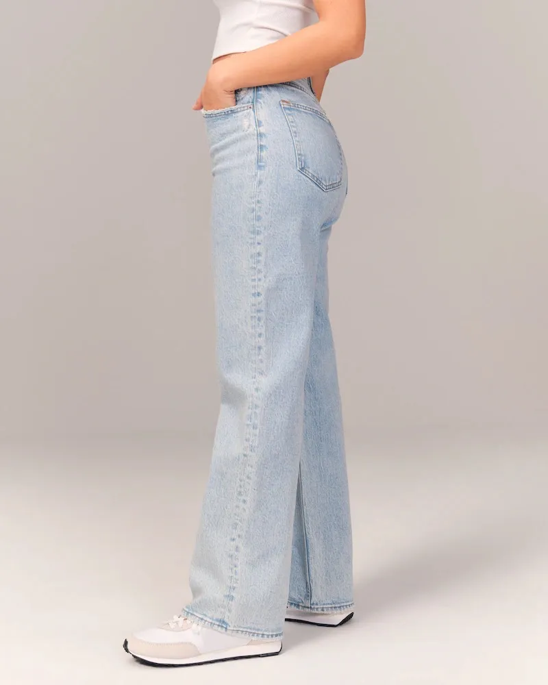 CURVE LOVE HIGH RISE 90S RELAXED JEAN(BUY 2 FREE SHIPPING)