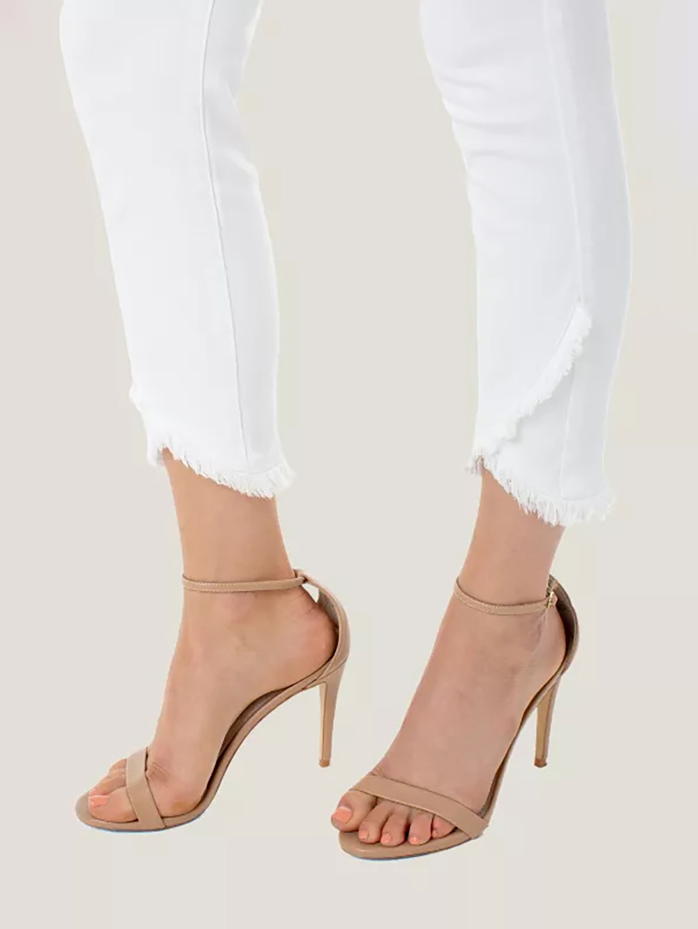 Abby Crop Front Scallop Hem 
