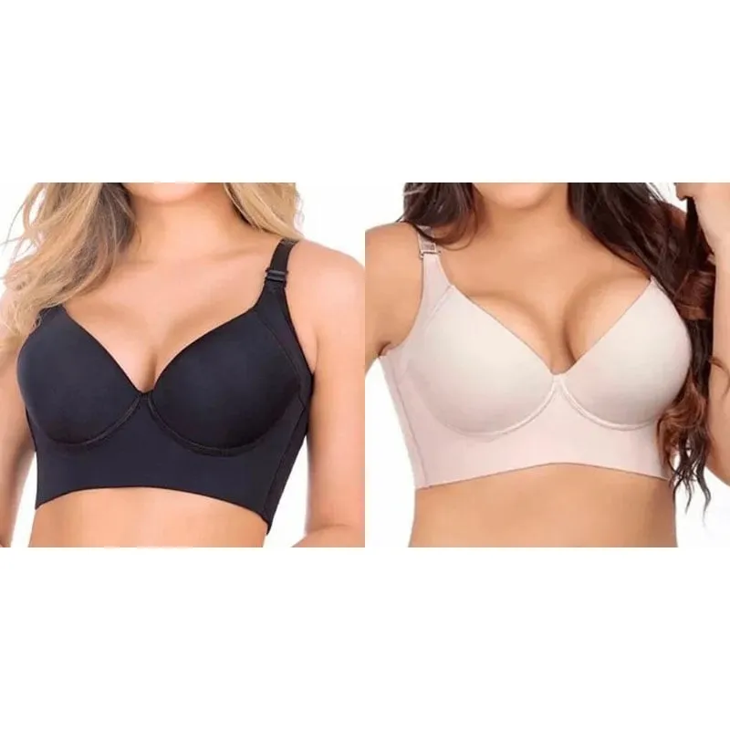 MIDIROSS®DEEP CUP BRA HIDE BACK FAT WITH SHAPEWEAR INCORPORATED