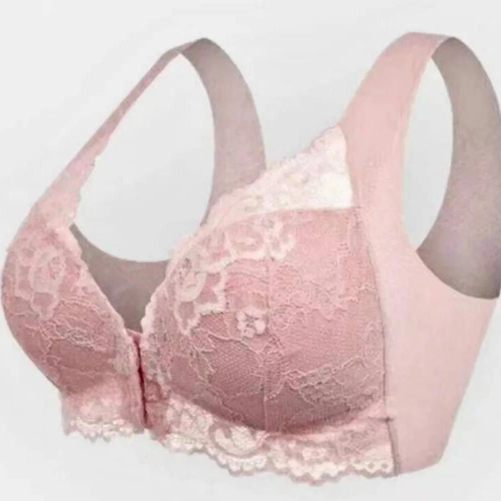 🔥🔥🔥🔥Women's Basic Solid Lace Wireless Push Up Bra