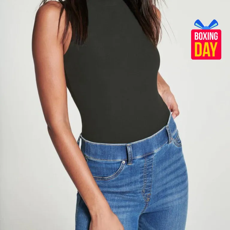 FITTED VINTAGE FLARED JEANS