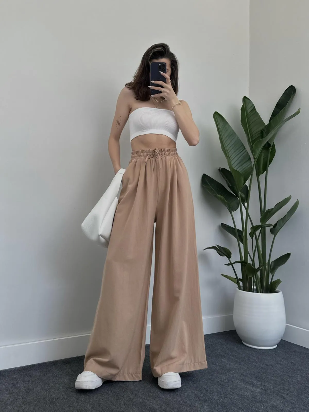 LINEN TROUSERS