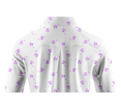 Cherryswing Women's 1/4 Zip Long Sleeve Golf Polo Shirt