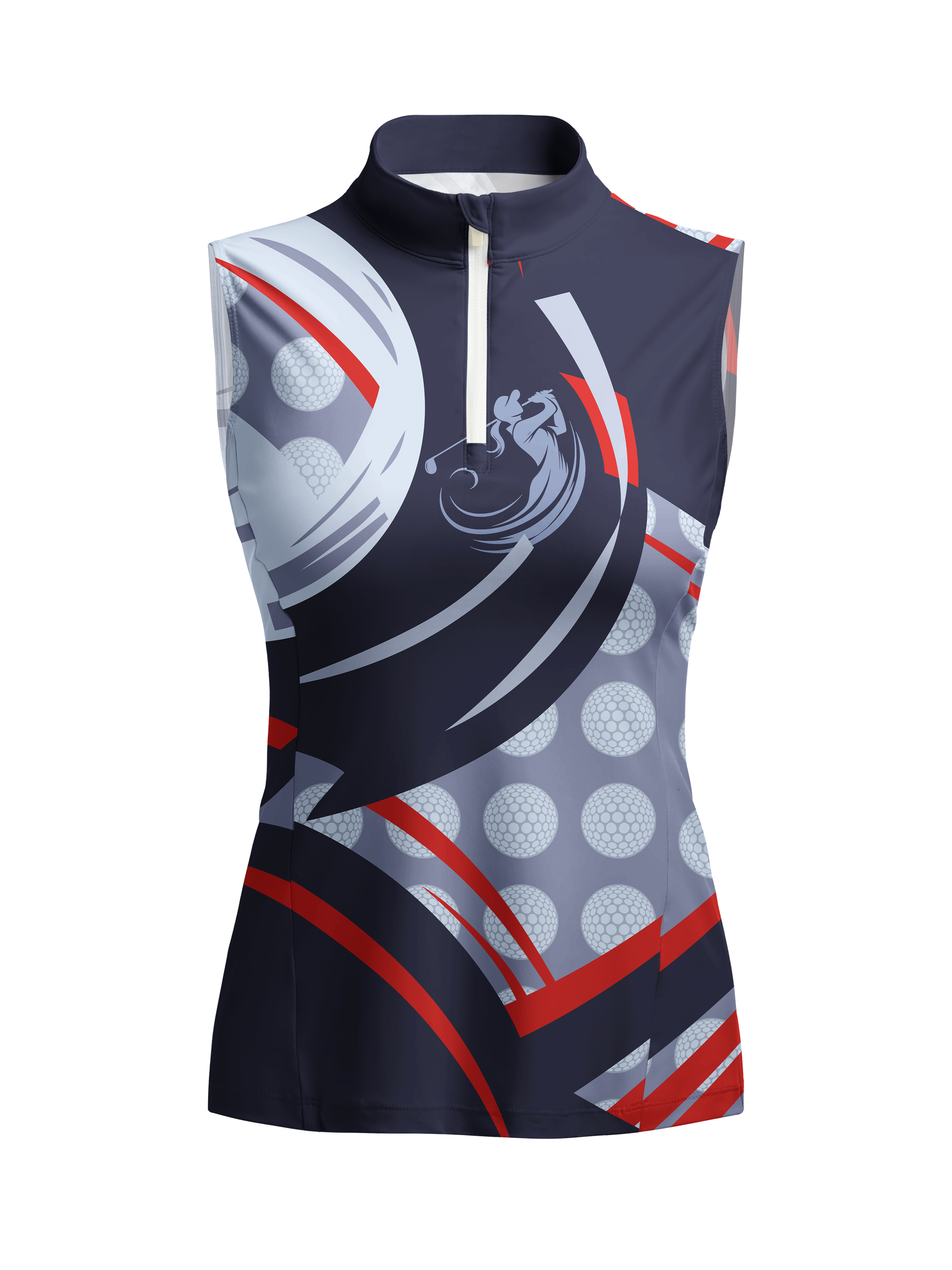 Cherryswing Women's Strength and Luck Sleeveless Polos