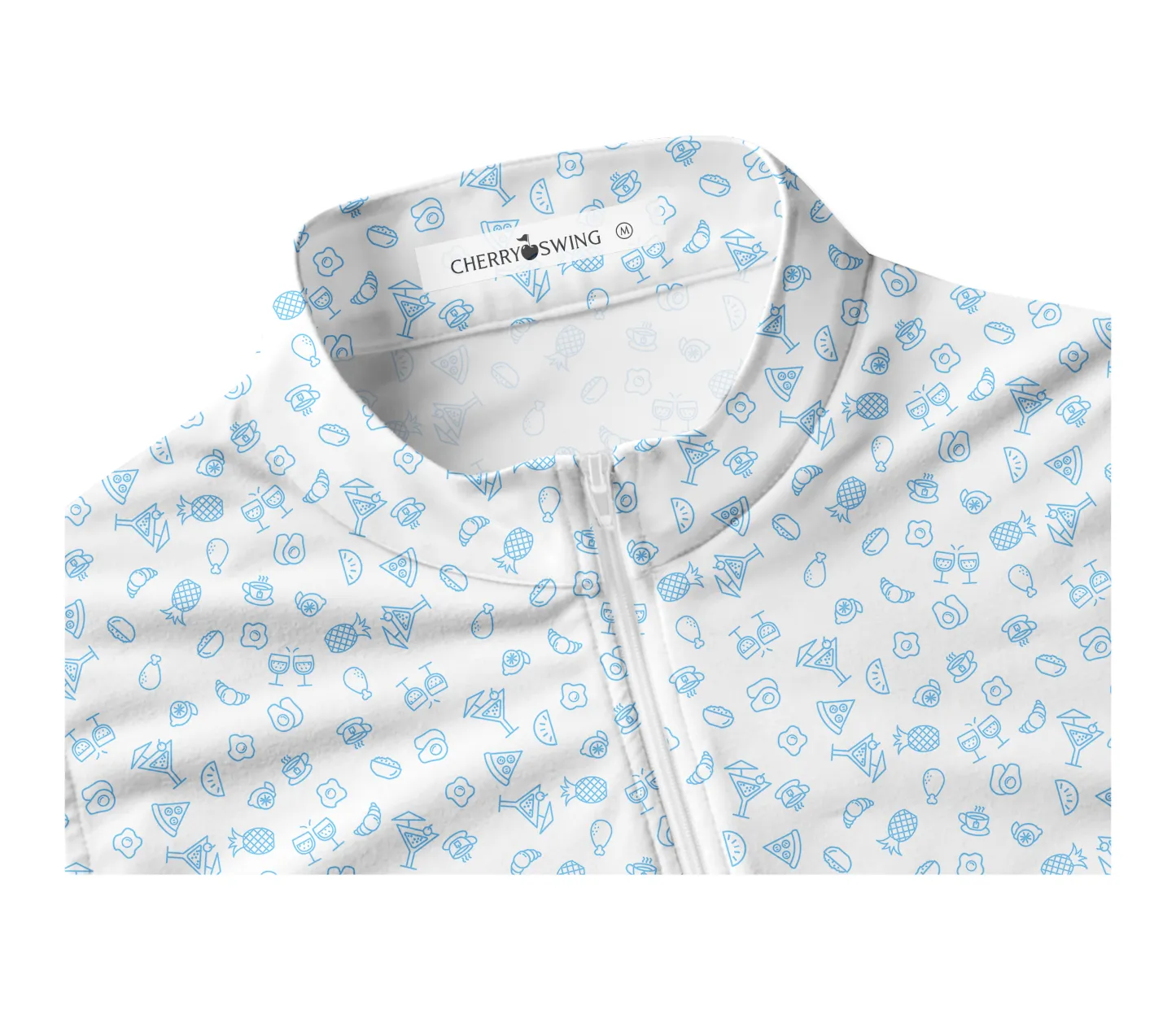 Cherryswing Women's The Mexican Food Sleeveless Golf Polo Shirt