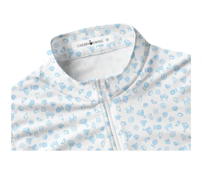 Cherryswing Women's The Mexican Food Sleeveless Golf Polo Shirt