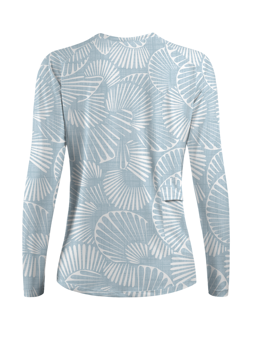 Cherryswing Women's Geometric Fan Leaf Golf Shirt