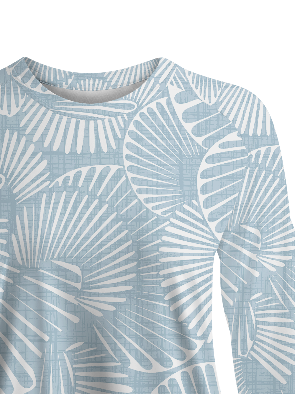 Cherryswing Women's Geometric Fan Leaf Golf Shirt