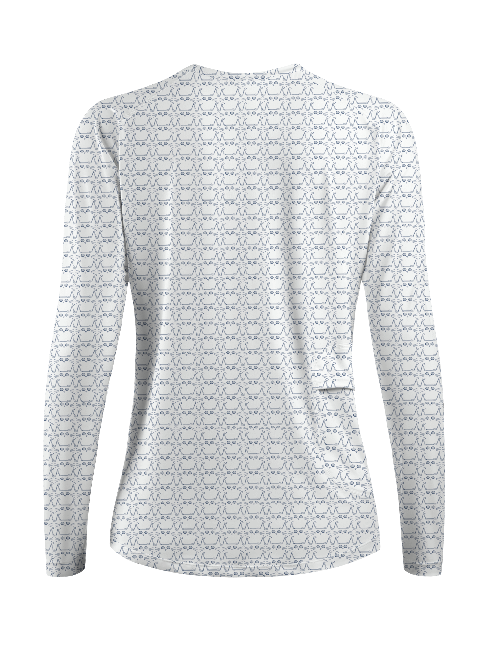 Cherryswing Women's Feline Swing Silhouette Golf Shirt