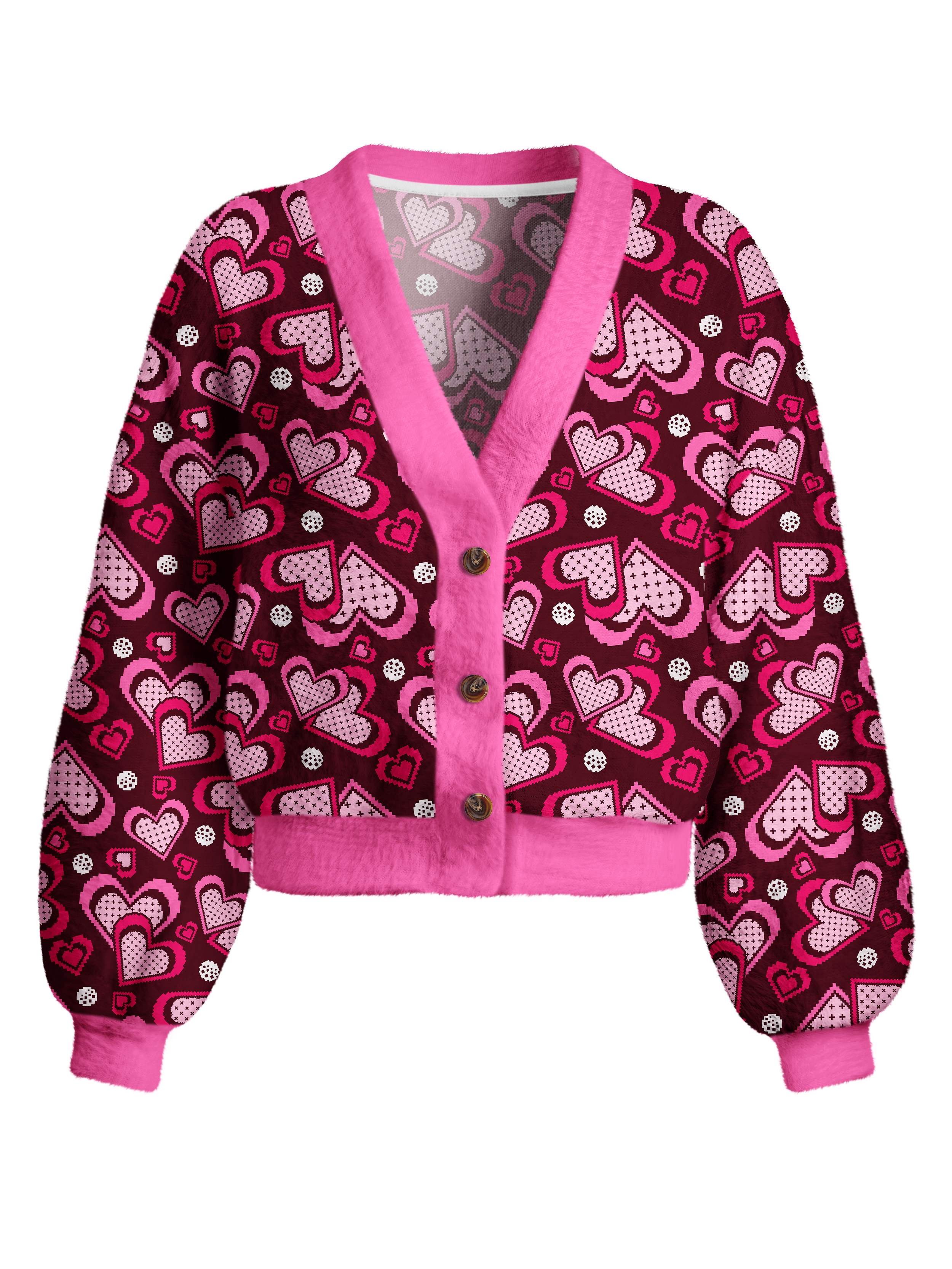 Cherryswing Women's Cocktail Hour Cropped Golf Cardigan