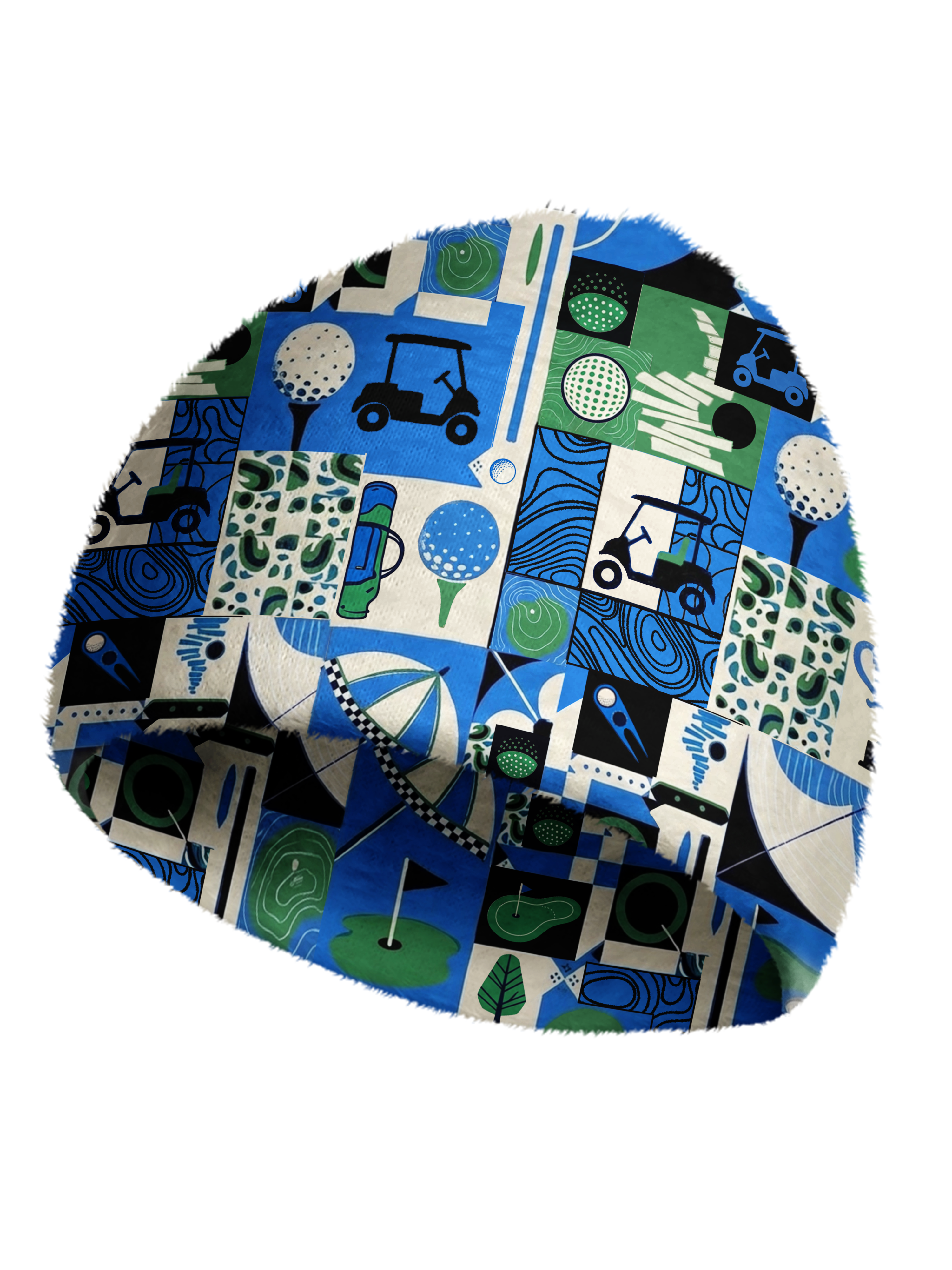 Cherryswing Women's Botanical Specimen Cozy Knit Golf Beanie