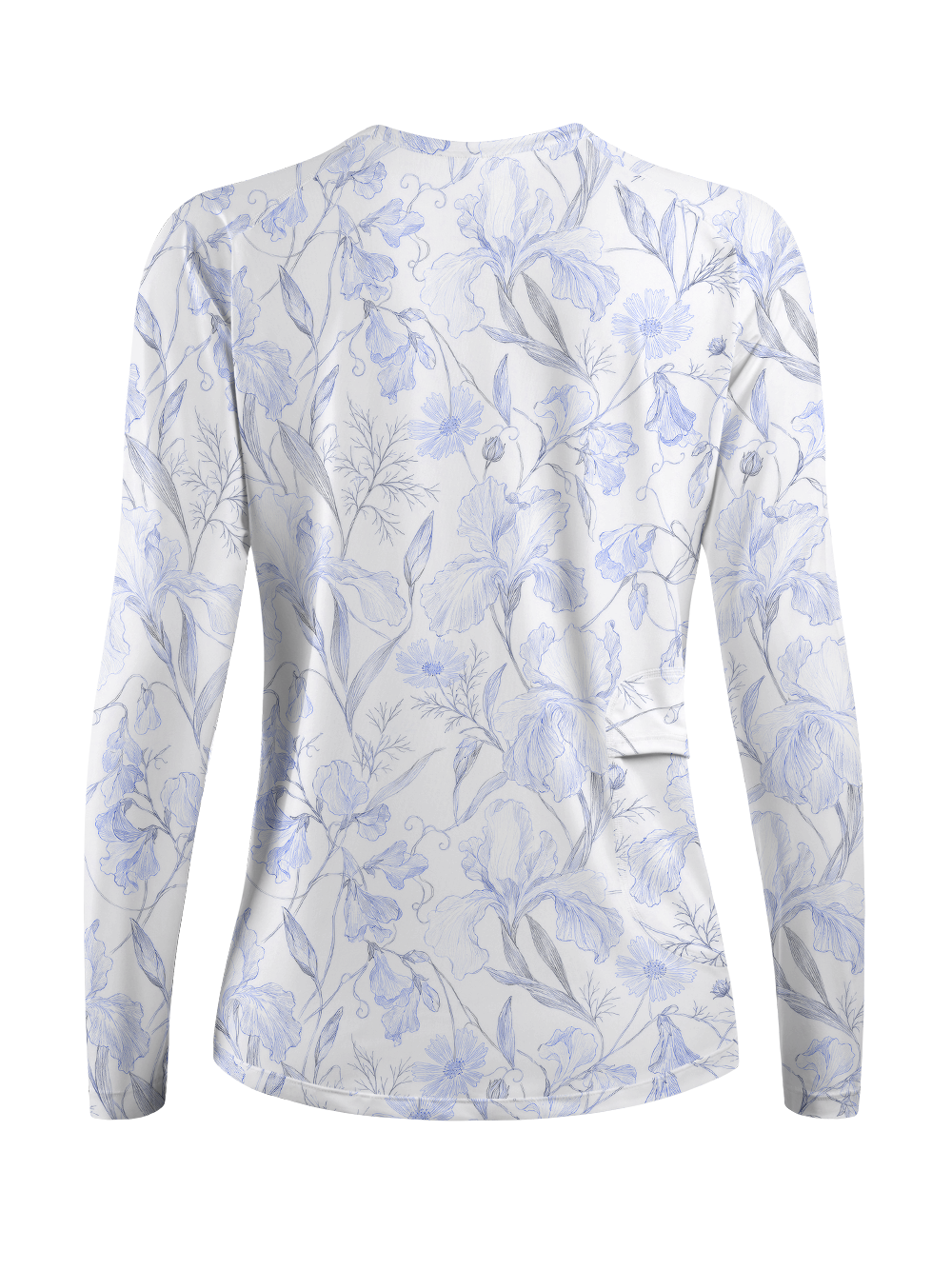 Cherryswing Women's Vintage Botanical Sketch Golf Shirt