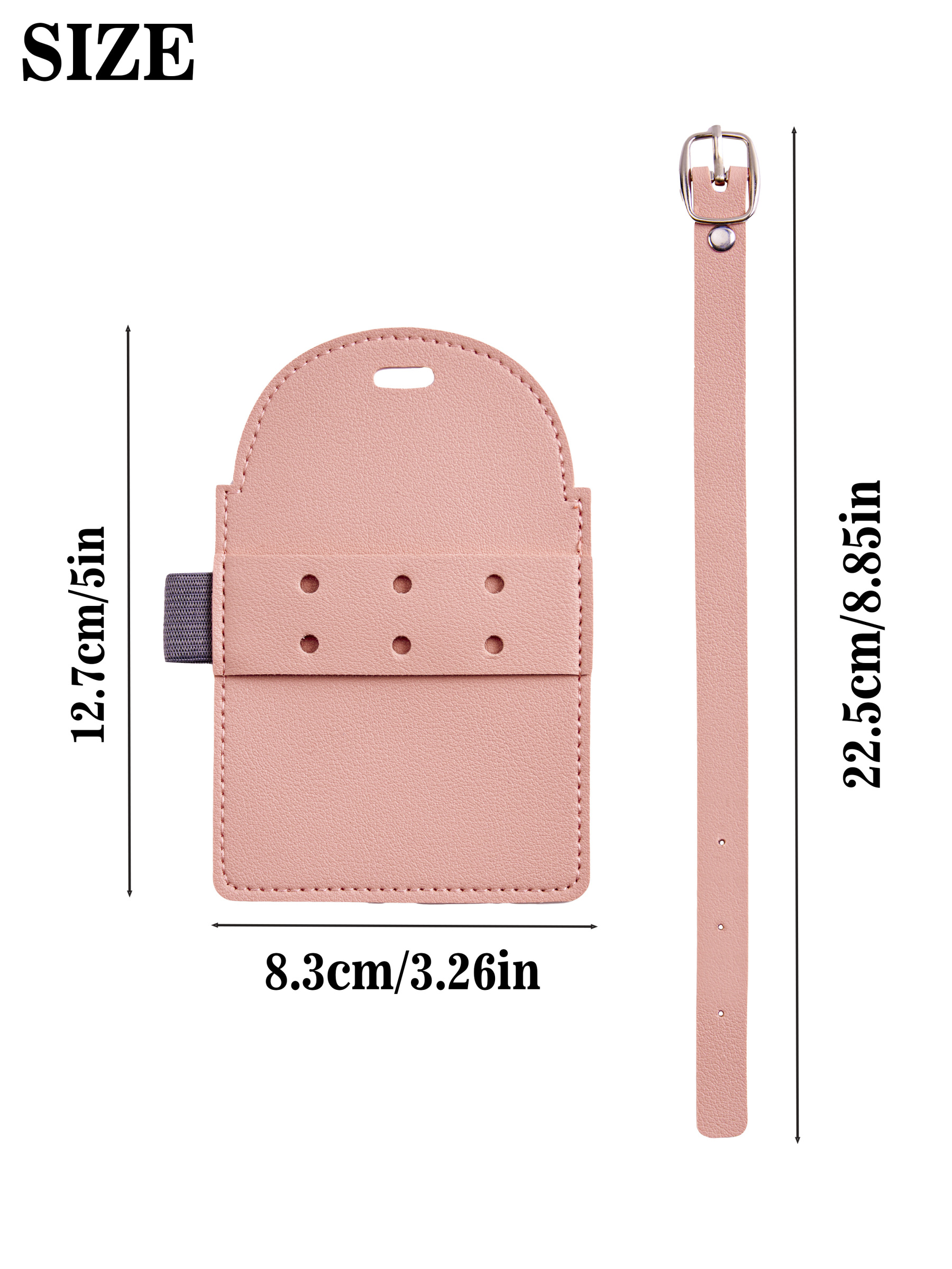 Cherryswing Leatherette Golf Bag Tag for Women